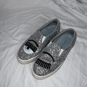 Chiara ferragni glitter sneaker 35